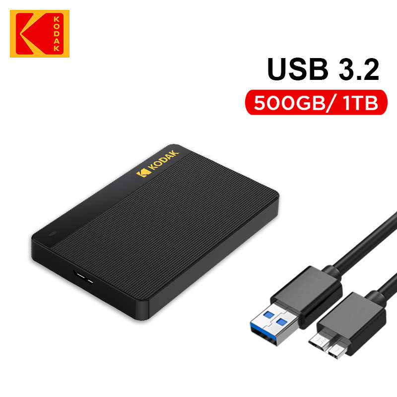 Ssd 500Gb - Hard Disk Eksternal Portabel Kodak P160