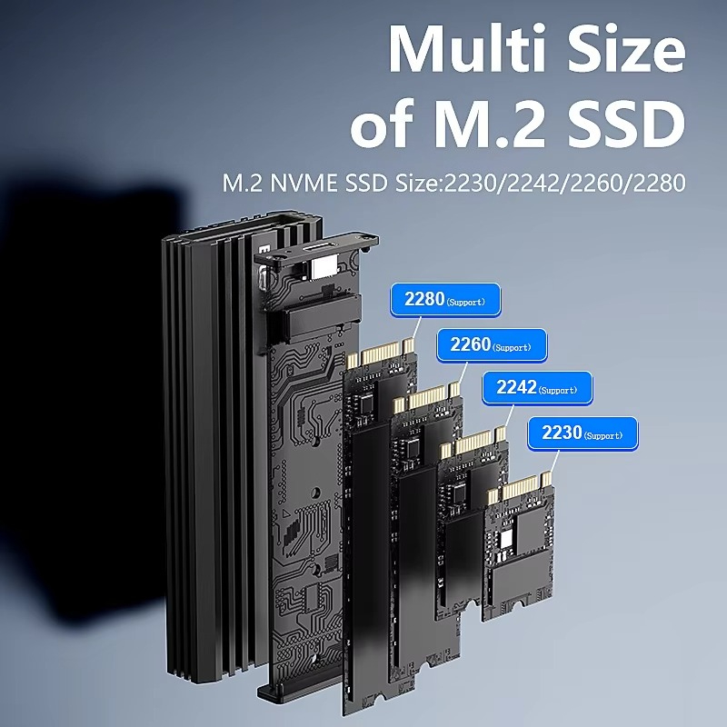 External Ssd - Casing SSD Eksternal EE1 Aluminium M.2