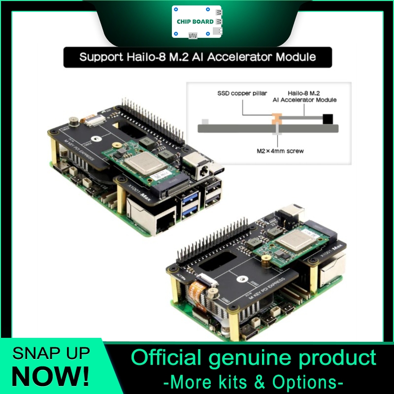 Geekworm X1001-Max NVMe M.2 PC - Nvme Ssd ulasan dan harga