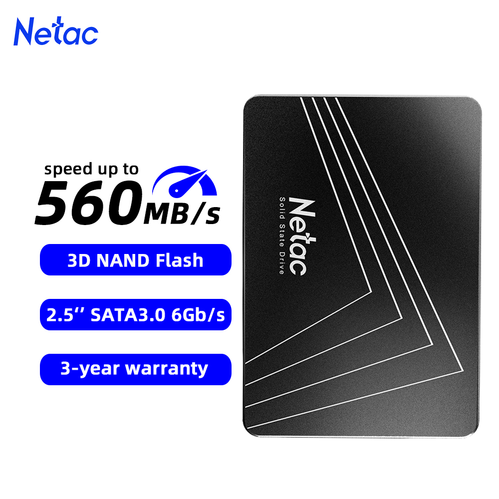 Netac SATA3 SSD 2.5 ''2tb 1tb  - Ssd 500Gb ulasan dan harga