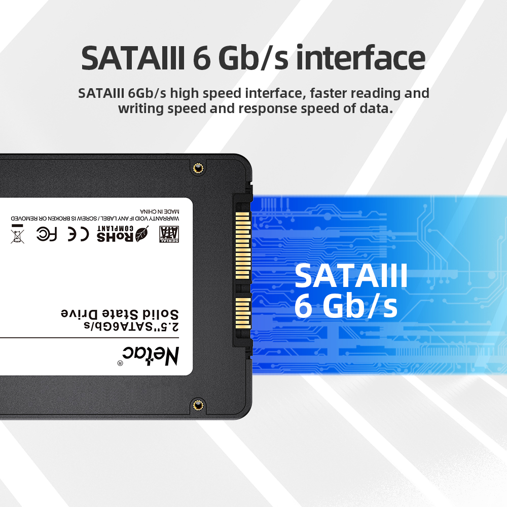 Netac SATA3 SSD 2.5 ''2tb 1tb  - Ssd 500Gb ulasan dan harga