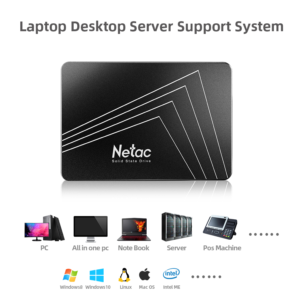 Netac 128gb 256gb 512gb 1tb 2t - Ssd 500Gb ulasan dan harga