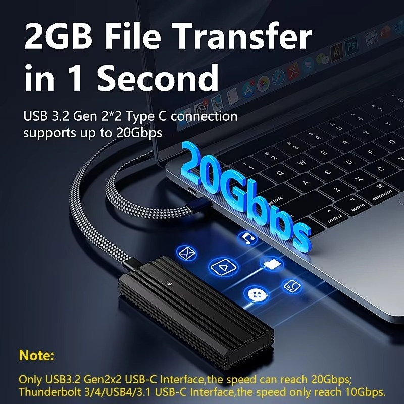 Casing SSD Eksternal EE1 Alumi - External Ssd ulasan dan harga